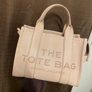 USED MARC JACOBS LEATHER MINI TOTE BAG